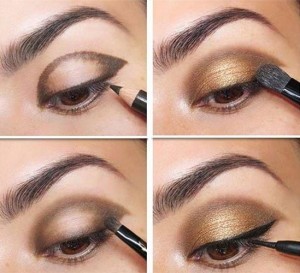 gold-smokey-eye-brown-eyes-how-to-hacks