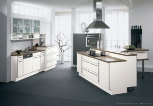 kitchen-cabinets-modern-white-013-a060a-gray-floor-wood-countertop-island-hood